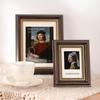 Retro American Table Setting 68x10 Inch Fine Art Oil Painting Calligraphy Wall Hanging Photo Frame