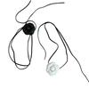 Elegant Sweet Camellia Choker Neckband Flower Collar Necklace Vintage Choker Long Lace Up Necklace Fashion Jewelry