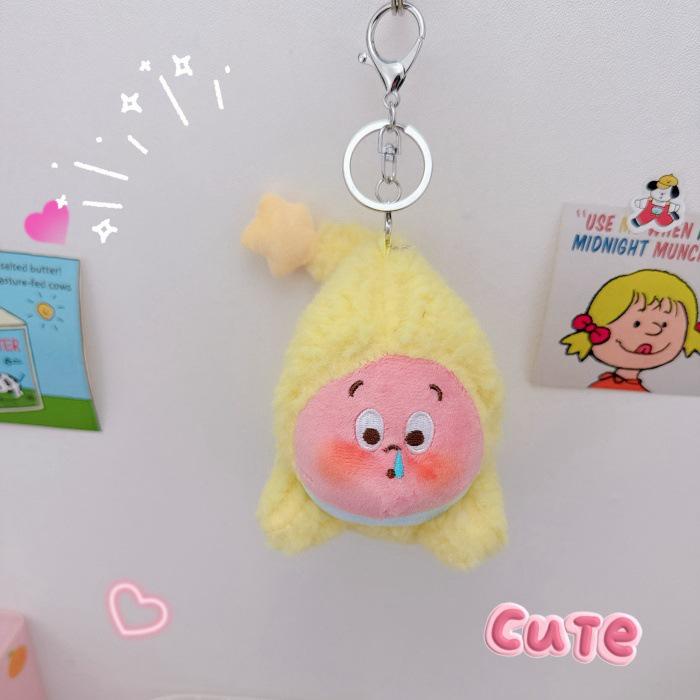 Cute Star People Doll Keychain, Twinkle Be a Little Star Series Plush Pendant,Collectible Toys Home Decorations, Holiday Birthday Gifts