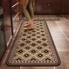 Kitchen Rug Waterproof Oil-proof Floor Mat Non-slip PVC Leather Carpets American-style Carpet Home Decor Mat Alfombras De Cocina
