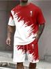 New Summer Casual Men's T-Shirt and Shorts Sets Sports Men's Tops and Shorts Streetwear Loose Men Summer Clothes