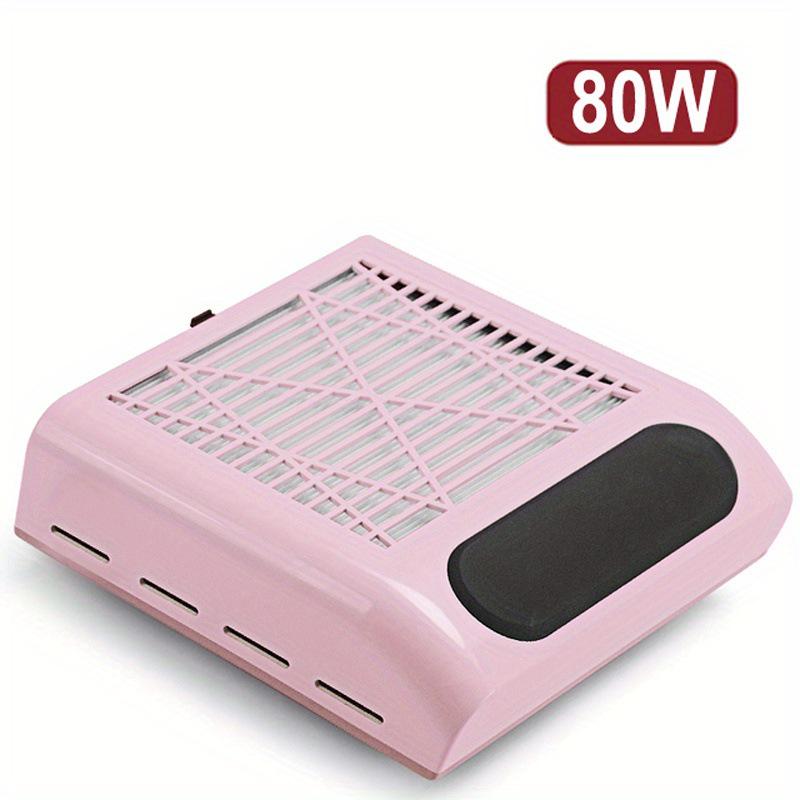 608 Nail Dust Collector - Powerful 80W Suction for Salon Desktop