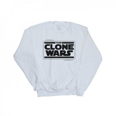 Kadın/Bayan Clone Wars Logo Sweatshirt