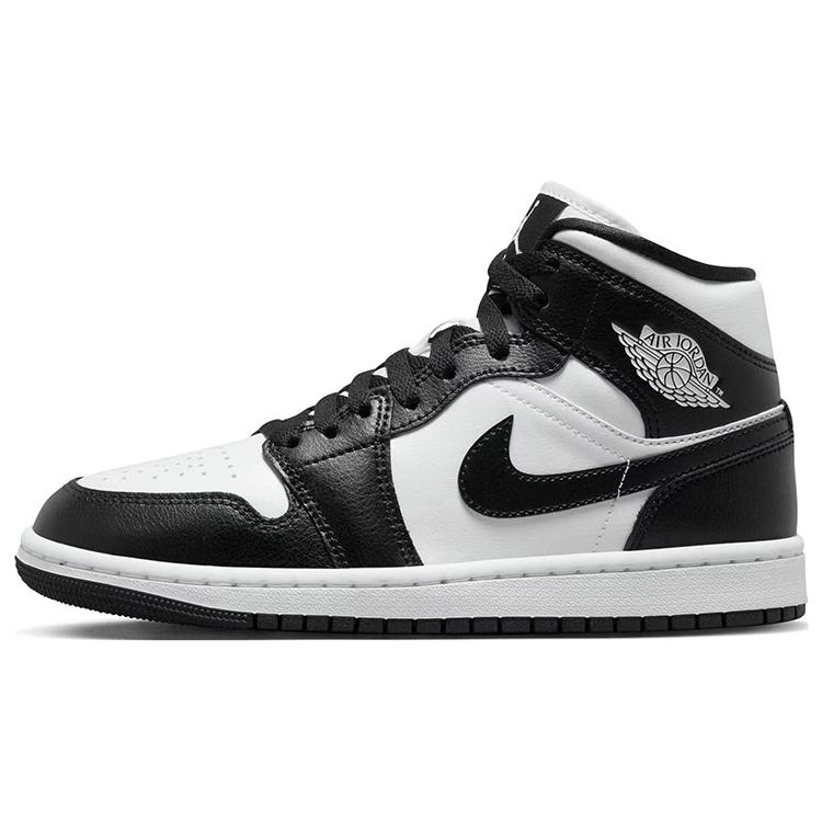 Jordan Air Jordan 1 Vintage Basketball Shoes Women's Mid top White/Black DV0991-101(Team56-)