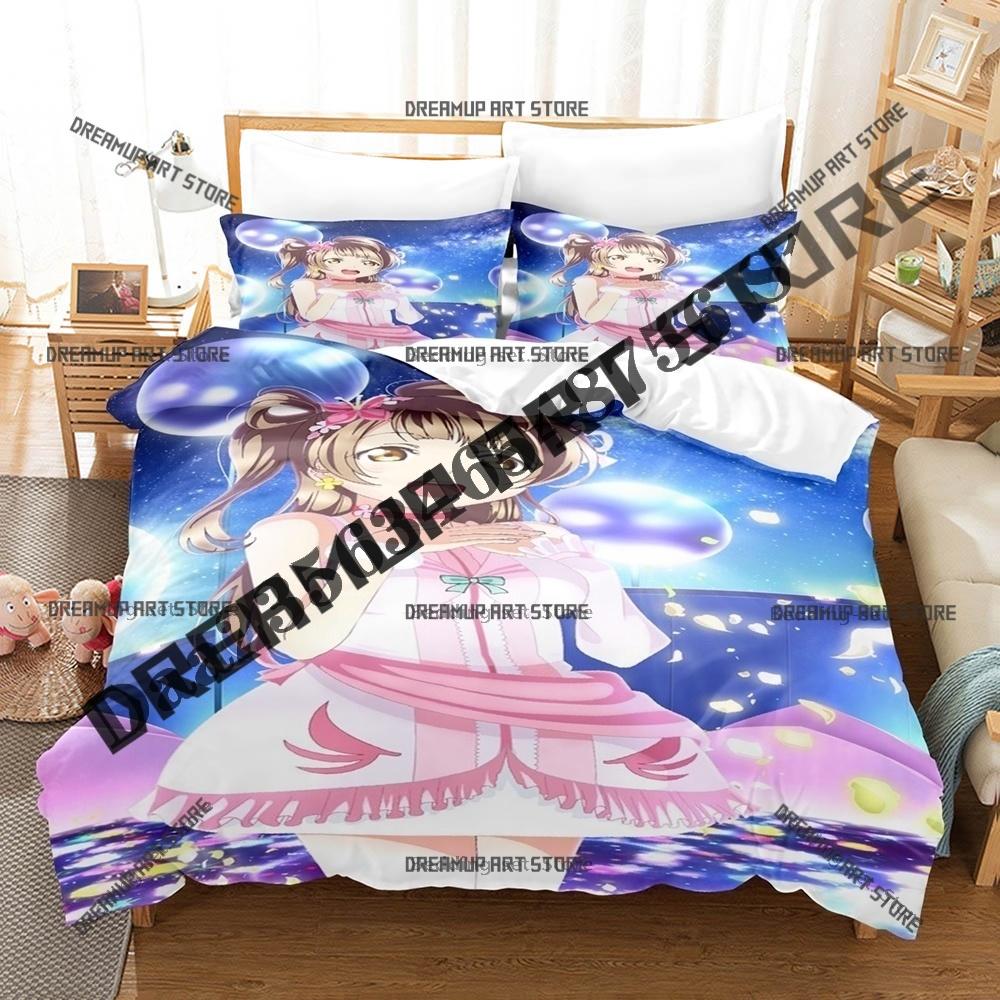 Fashion Love Live Kotori Minami Bedding Set Single Twin Full Queen King Size Bed Set Kids Bedroom Duvetcover Sets Bed Sheet Set