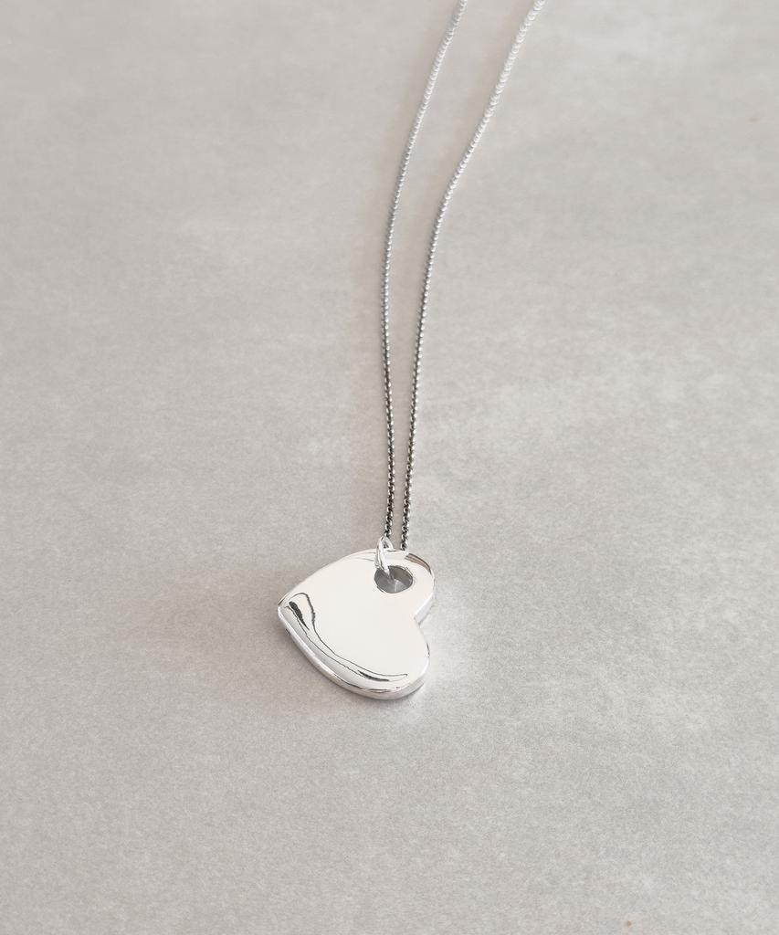 Code.H (Silver 925) Mega Heart Necklace