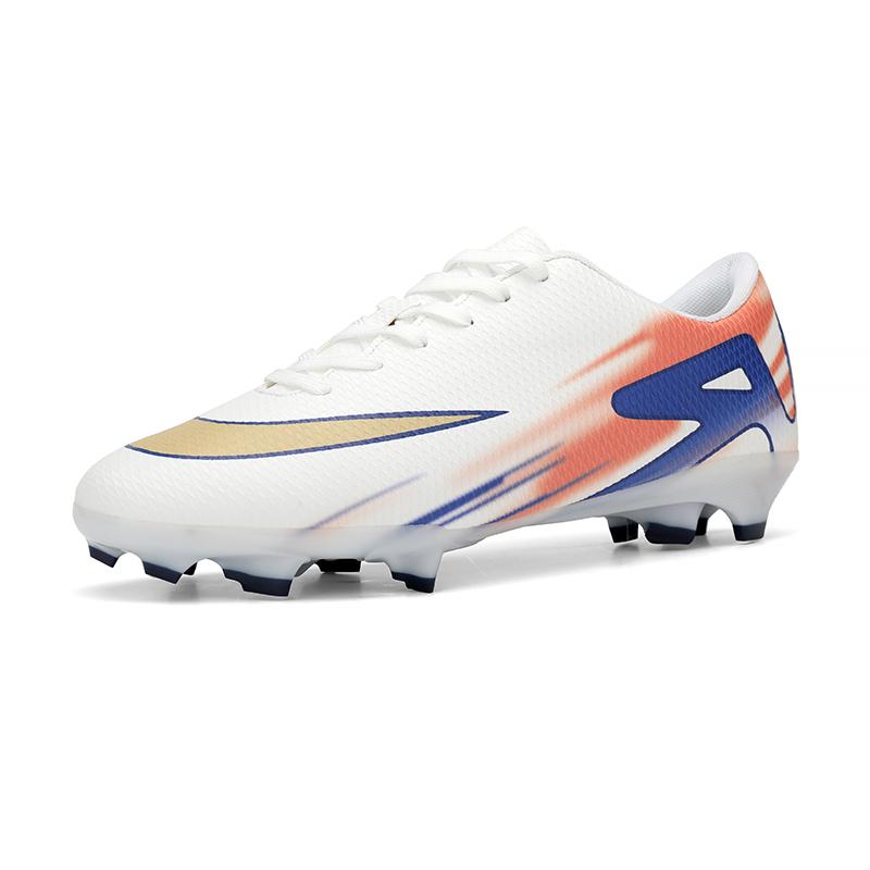 Mens Football Shoes Society Professional Outdoor Training Anti Slip Field Soccer Cleats Long Spikes Five-a-side Soccer Shoes Man
