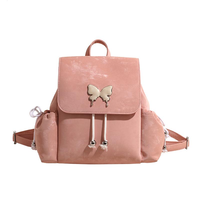 Studentský dámský batoh 2025 Nová móda Ležérní batoh Dojíždění Líný vítr Velká taška