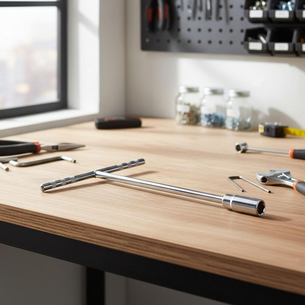 Hexagon Spanner Socket Wrench T Handle Socket Wrench
