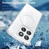 For For Motorola Moto Edge 60 Fusion/Edge 60/Edge 60S Phone Case, Magnetic Shockproof Transparent Cover