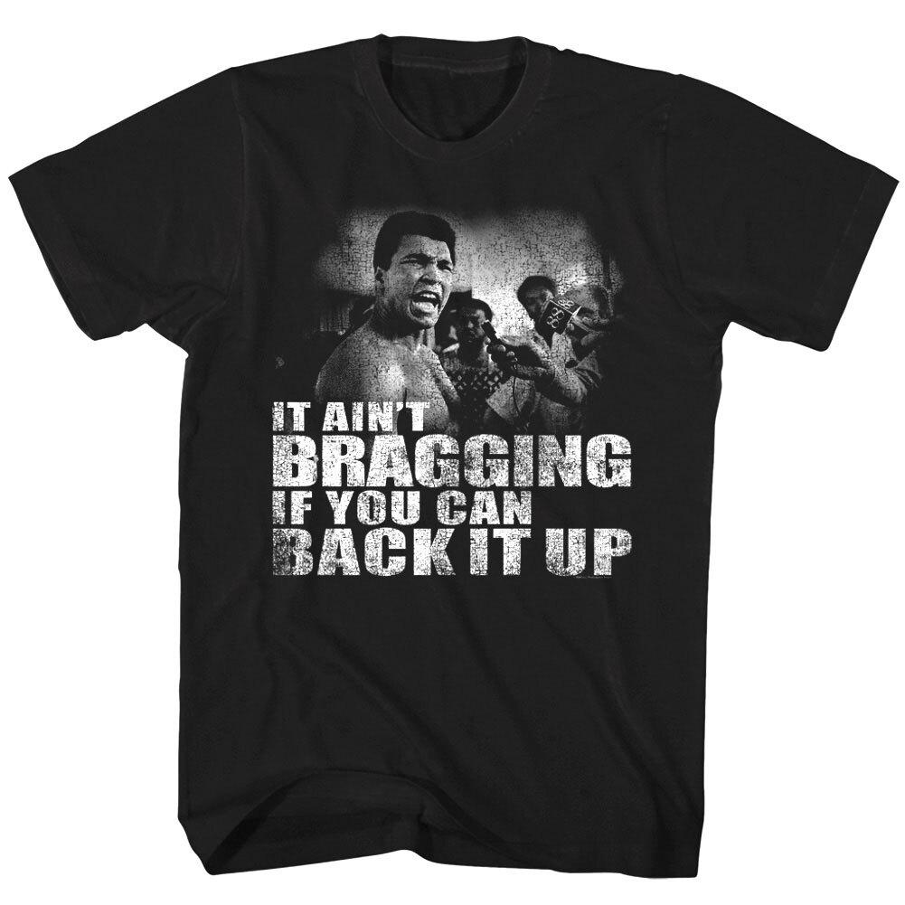 Muhammad Ali Ain t Bragging Men T Shirt M