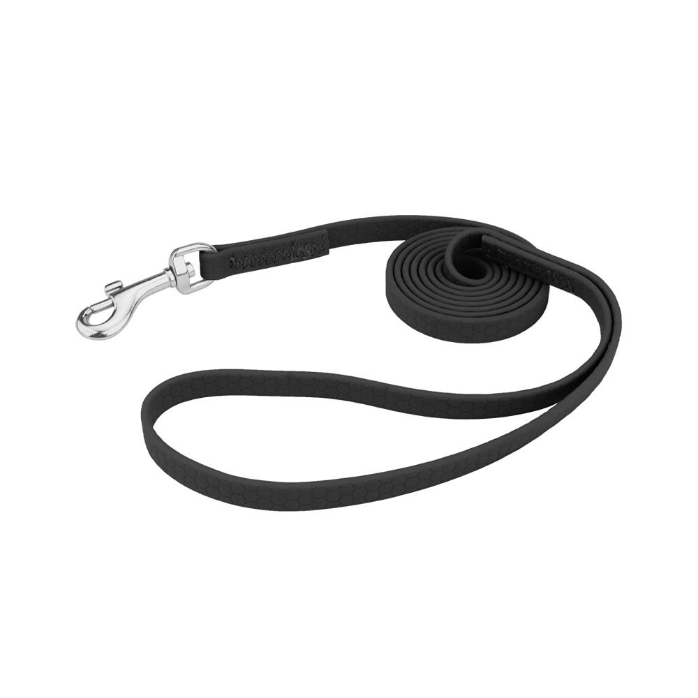

Small Mini Dog PVC Short Leash Cat Leashes Outdoor Walk Training Pet Rope For Puppy 1.2M чёрный