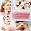 Bath And Shampoo Brush, Silicone Body Scrubber For Use In Shower, Exfoliating Body Brush, Premium Silicone Loofah, Head Scrubber