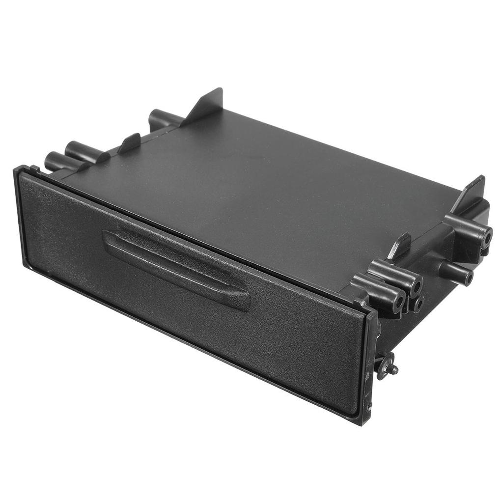 Single Pocket Fascia Din Car Vehicle Radio Cd Storage Box for Nissan Car Accessories Universal Install Racing Kit