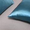 Pillowcase Silk Pillow Cover Silky Satin Hair Beauty Pillow Case Comfortable Pillow  Home Decor WholeStandard/Queen 1PC