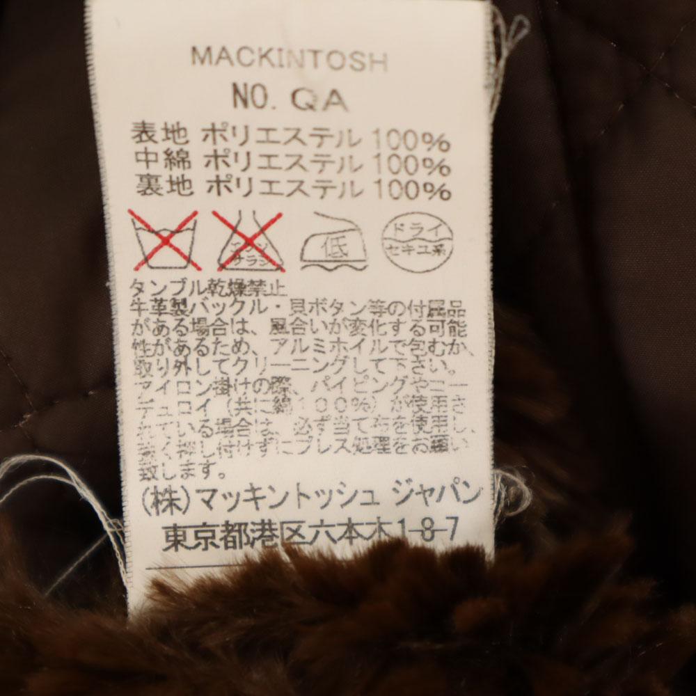 Mackintosh Made in Scotland Quilted coat 36 Faux fur lining and padding Women Used