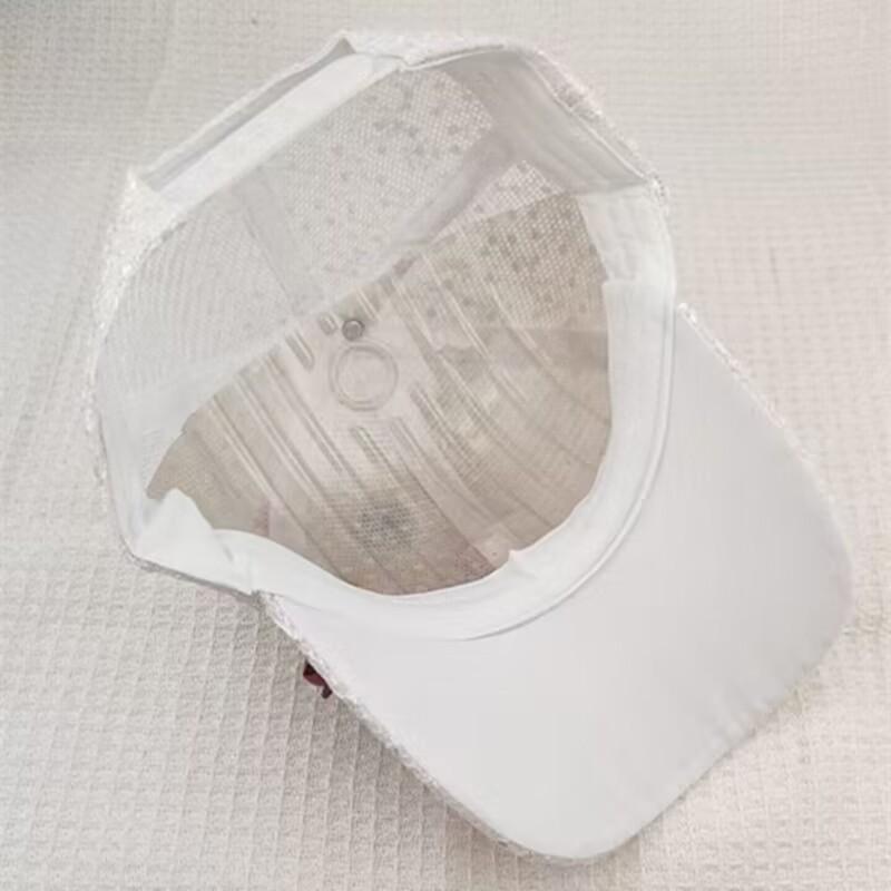 Elegant Floral Embroidered Mesh Cap for Women - Lightweight Breathable Adjustable Baseball Hat with Faux Pearl