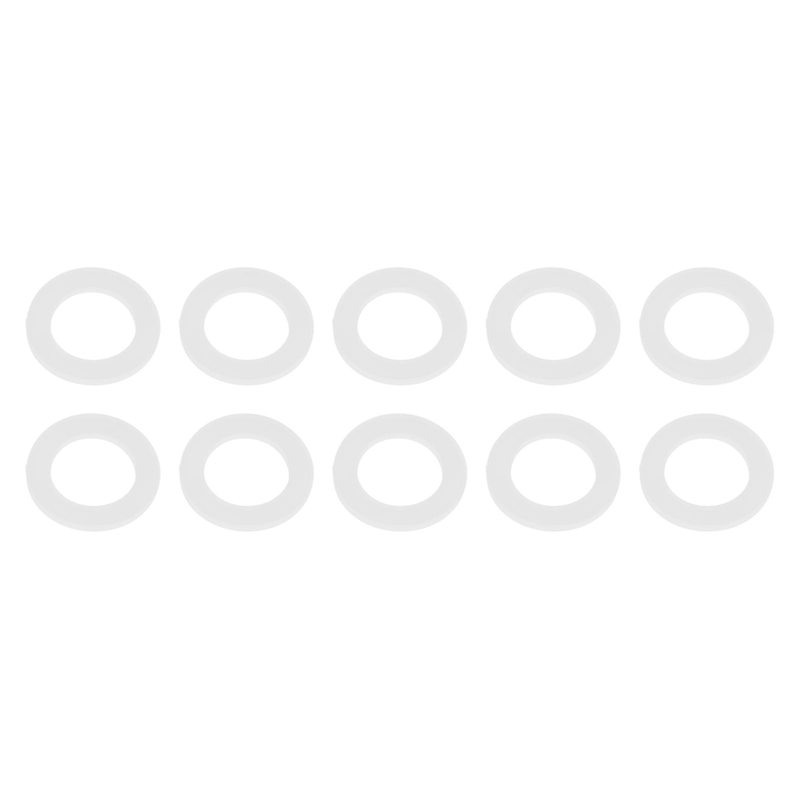 

10Pcs O Rings Water Heater Seal Silicon Flat Gaskets Washer Avirulent Insipidity 1 14