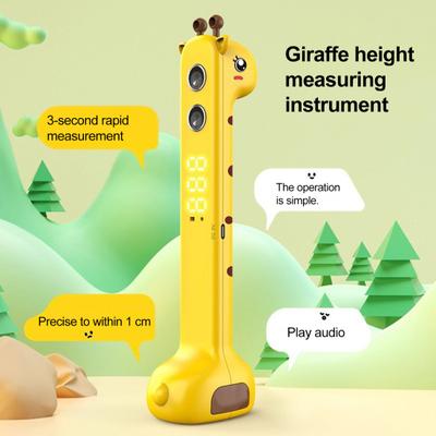 Kinder Digitales Größenmessgerät Cartoon Giraffe Kabelloser Größenmesser Tragbar Genau Smart Kinder Erwachsene Größenmessskala Werkzeug
