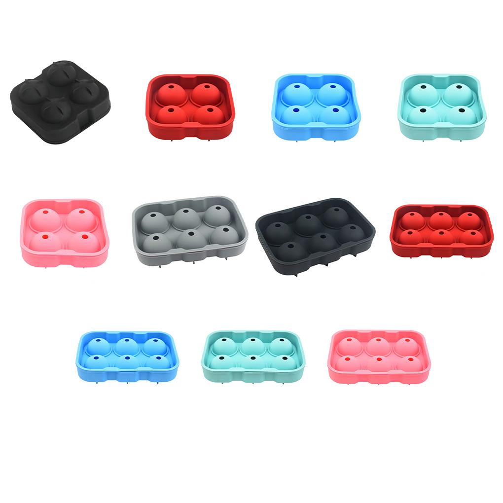 Ice Ball Mold Cocktail Spill-proof Ice-cube Tray Indoor Home Bar Restaurant Chocolate Mould Festival Night Party