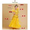 Y Six-one Girls' National Belly Dance Costume Set