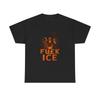 Halloween Unisex Heavy Cotton Tee - Vintage Graphic Tee, 'F**K ICE'