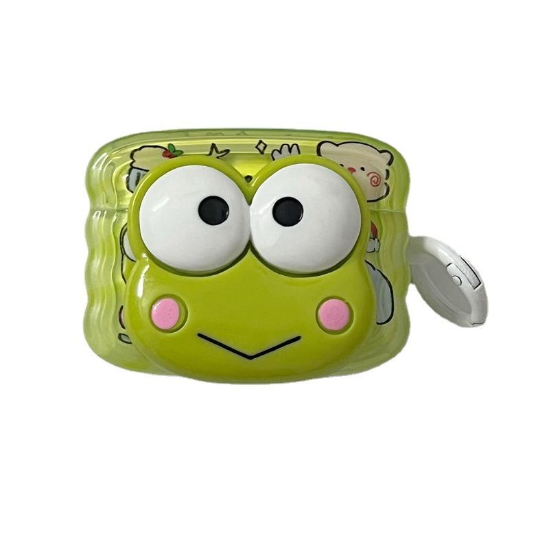 Cute three-dimensional frog for AirPods 1 generation protective case second generation 1 generation pro1 apple bluetooth headset case female