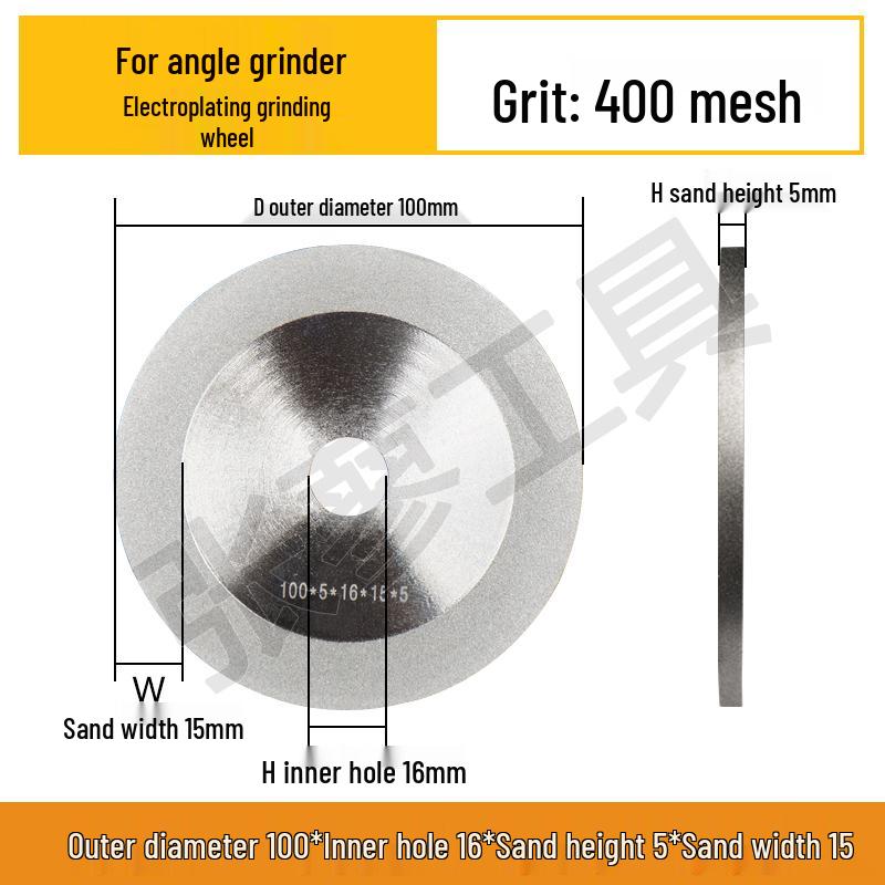 Diamond Alloy Bowl-Shaped Grinding Wheel for Tungsten Steel, Alloy Steel, and Ceramic Milling Cutter.