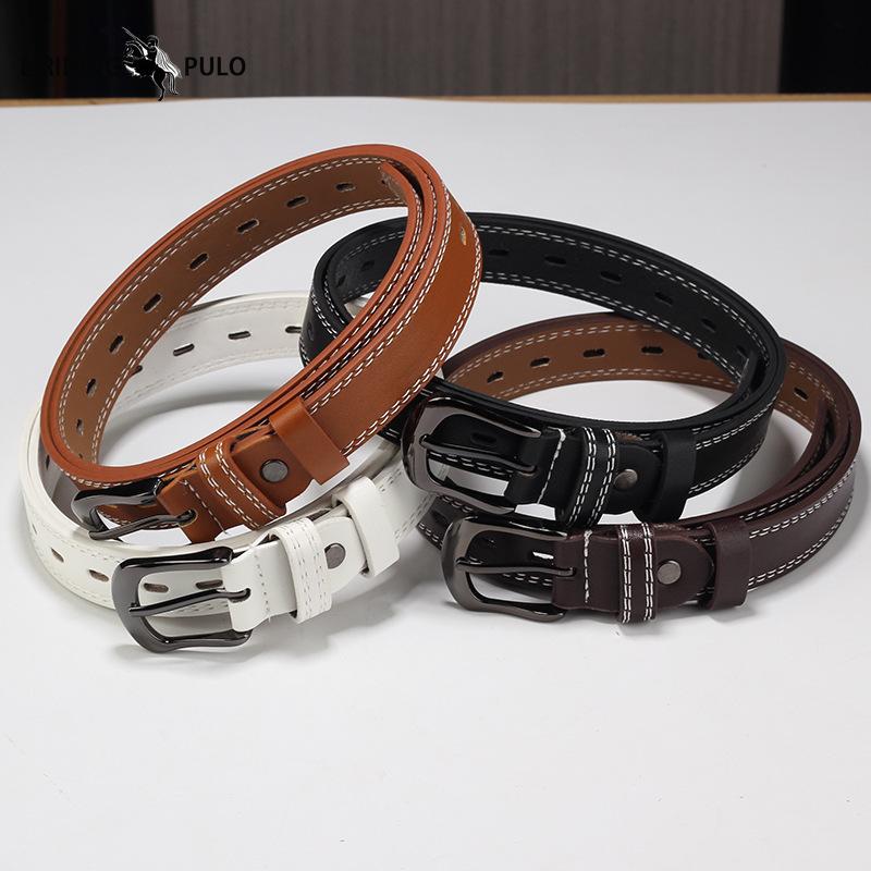 Ceinture de mode haut de gamme pour femmes, ceinture simple pour les déplacements et polyvalente pour la décoration de robe