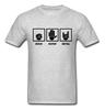 Zomer 2020 Steen Papier Metaal T-shirt Heavy Metal Band Hip Hop Tops T-shirts Harajuku Korte Mouw Coole T-shirt Voor Unisex Vrouwen