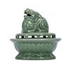 Blue Porcelain Suanni Beast Coil Incense Burner with Lid