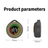 Mini Carbon Monoxide Detector CO CO2 Air Quality Monitor 1000mAh Battery LED Screen USB Type-C Charging for Indoor and Travel Thermometer Buzzer Alarm
