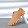 Top Quality Brown Oxford Shoes Men Derby Loafers Big Size 47 48 Casual Shoes Business Man Sneaker Yellow Dress Shoes Fashion