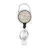 Flower Butterfly Chrysanthemum Doctor ID Badge Clip Lanyards Holder Porta Credencial  Reel Nurse Retractable Keychain Wholesale