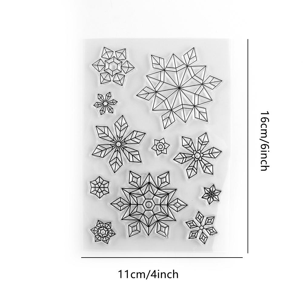 Handwritten Borders Clear Stamps Sassy Christams Rubber Stamps For DIY Scrapbooking Album Card Making Decoration Paper Craft