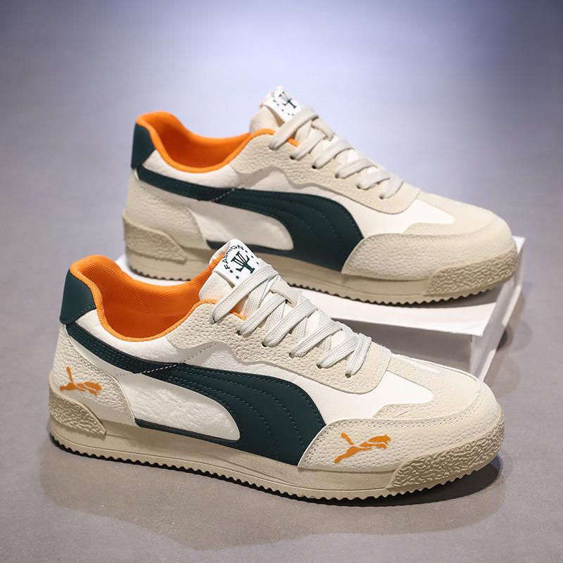 Casual Shoes, Fashionable Sports Shoes, Breathable and Comfortable Board Shoes, Retro Thick Soled Shoes, Men's Shoes