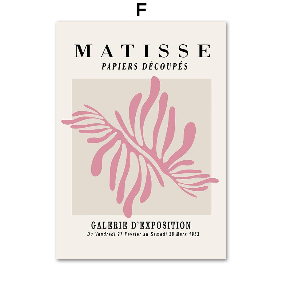 Matisse Poster Yayoi Kusama Abstract Posters and Prints Canvas Patings Bauhaus Wall Art Pictures for Living Room Boho Home Decor