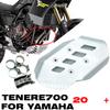 Cubierta protectora frontal del tubo de escape de aleación de aluminio para motocicleta Yamaha Tenere 700 XTZ 700 Tenere700 XT 700