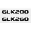 Modified Car Trunk Emblem Sticker Letter Badge Decals Decoration for Mercedes Benz GLK200 GLK260 GLK280 GLK300 GLK350 GLK500 AY1