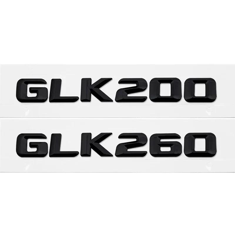 Modified Car Trunk Emblem Sticker Letter Badge Decals Decoration for Mercedes Benz GLK200 GLK260 GLK280 GLK300 GLK350 GLK500 AY1