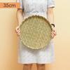 Hand-Woven Bamboo Sieve Tray