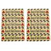 2 Set Distancing Floor Warning Decals Safety Floor Sign Marker for Mall School Public Area