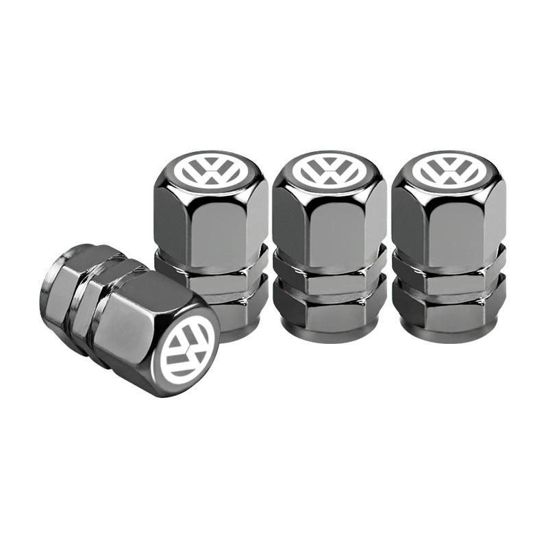 WG62026 Hot Car Metal Wheel Tires Valve Caps For VW Volkswagen Golf Polo Passat Tiguan Touran Jetta VJXC-Z154
