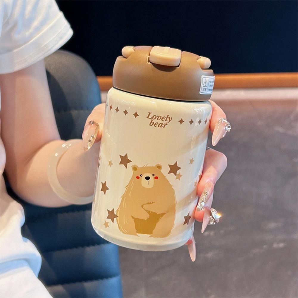 

260 мл Изолированная чашка с соломинкой Кофейная чашка Портативная чашка-соломинка Путешествие 260ML кофейный