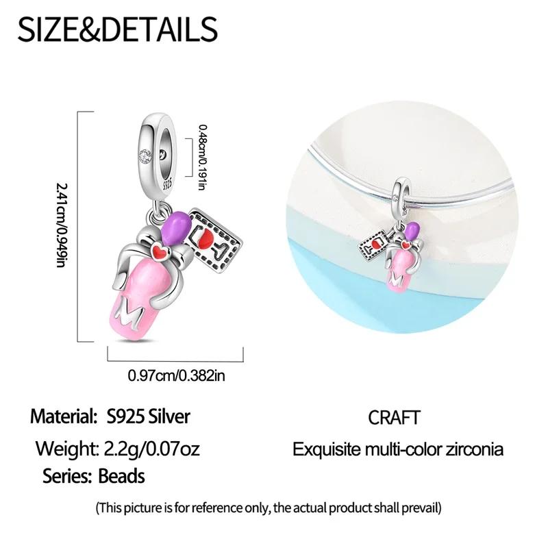 Copper Luminous Charms Angel Celebrate Candle Pendant Jewellery Fit Original Bracelet Necklace For Women Diy Gift