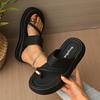 Fashion Women Slippers Summer Fashion shoes Flip Flops Outdoor Luxury Slides Women Non Slip Platform Slippers Casual Beach Flat Sandals
