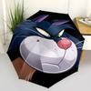 Villain Themed Travel Umbrella-8 Ribs Automatic Opening and Closing, Portable Folding Design, Compact and Stylish Umbrella