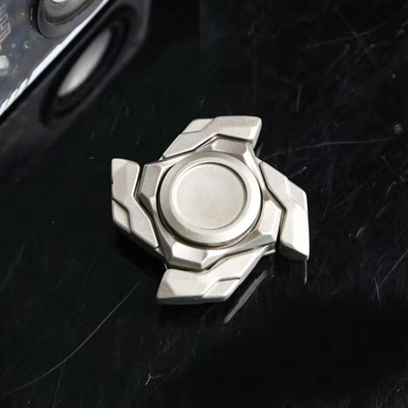 Mini EDC Fidget Spinner Open Armor Top - Magnetic Metal Stress Relief Toy for Adults Anxiety Relief Fidget Slider Holiday Gifts
