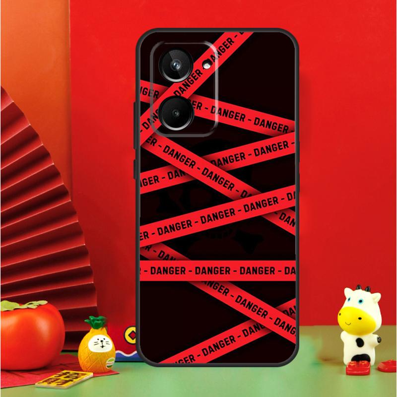

Warning Angry Danger Owner For Realme GT Neo 6 C21Y C25s C30 C31 C33 C35 C51 C53 C55 C67 GT5 9 10 11 12 Pro Plus Case Realme 10 4G