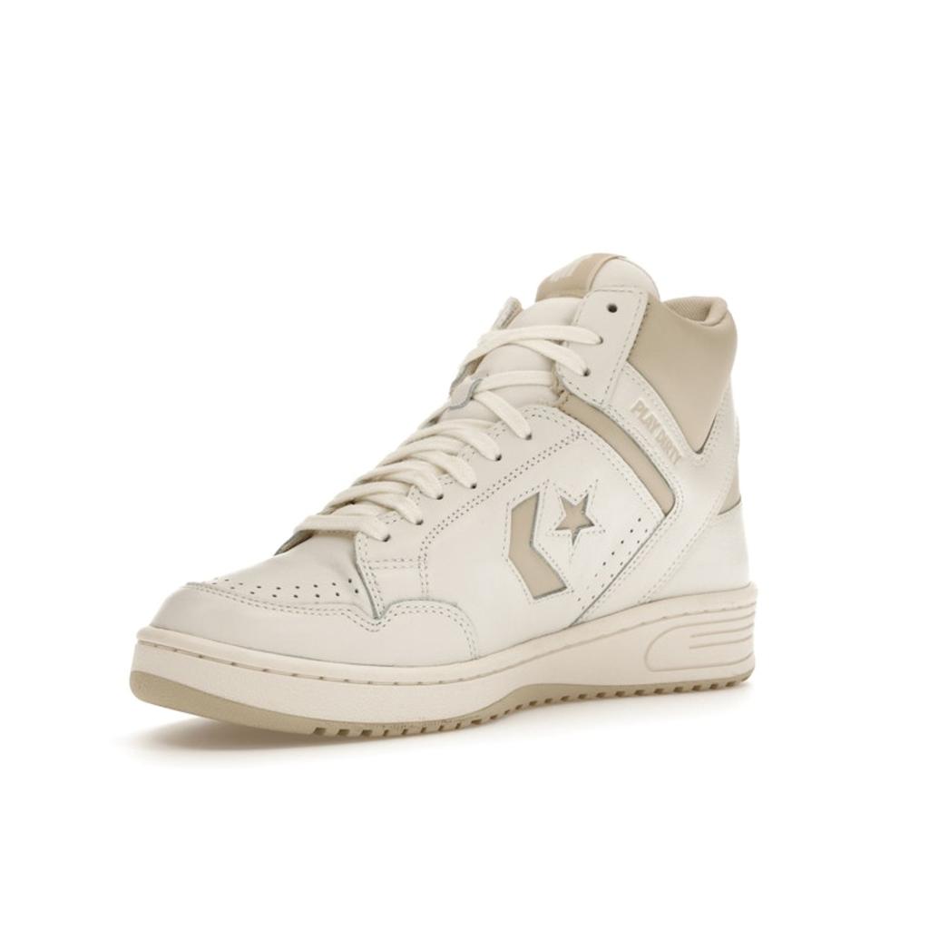 Undefeated x Converse Weapon High Castle Wall Unisex Sneakers Wit Vintage-Wit A02124C